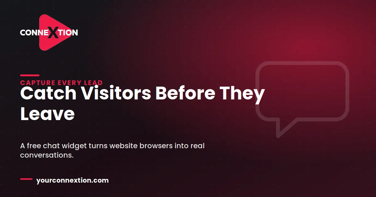 Add a Free Website Chat Widget and Catch Visitors Before They Leave