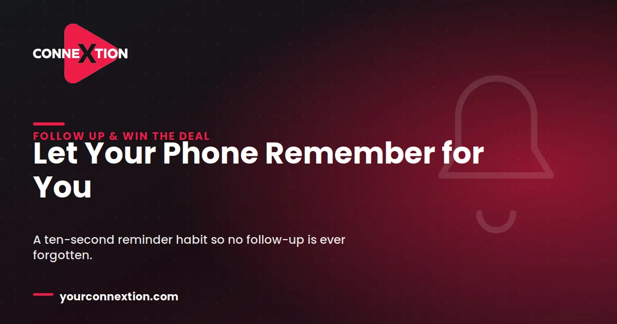 Never Forget a Follow-Up Again