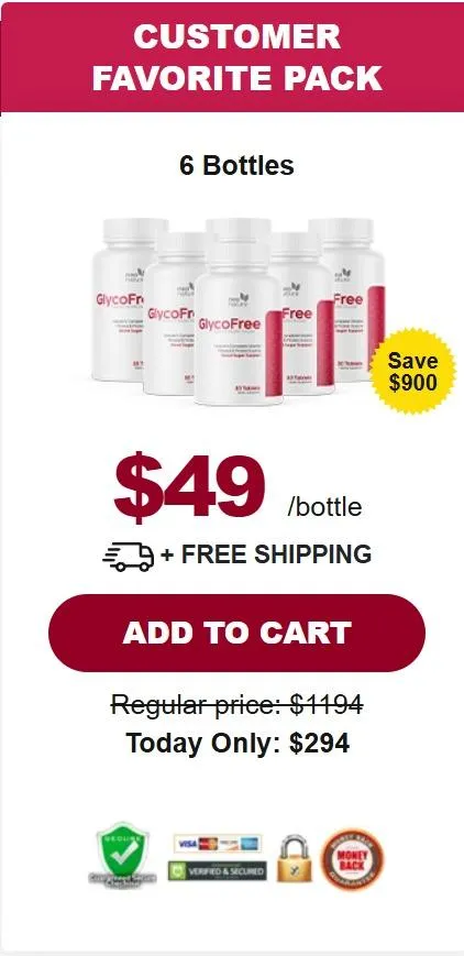 glycofree buy now 6 bottle