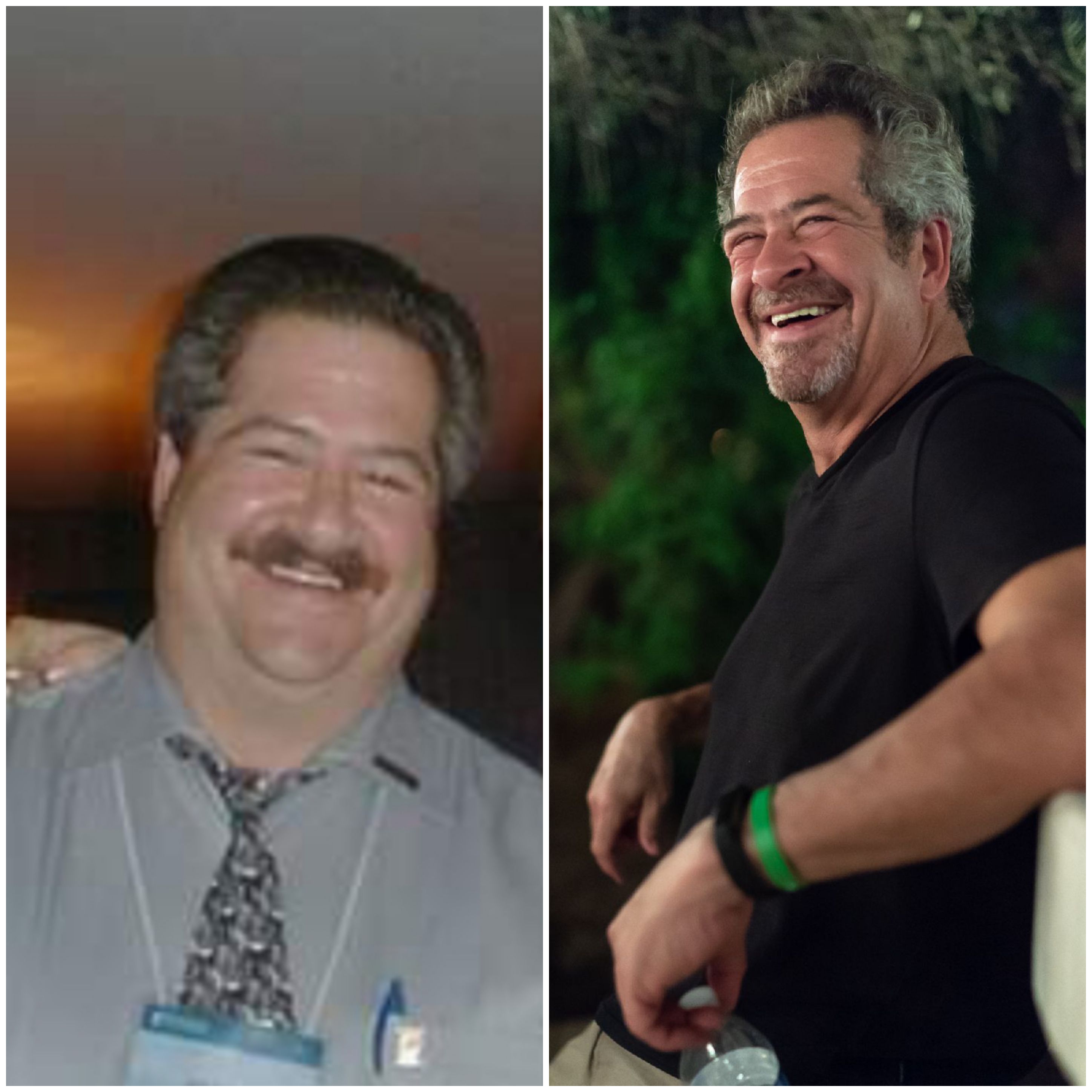 Before transformation photo of Phil Guinouard