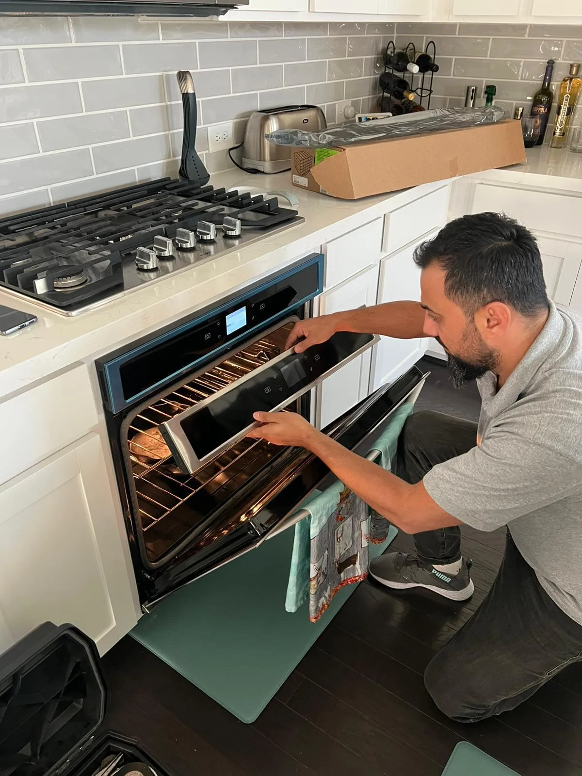 Oven repair