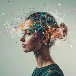 woman becoming aware of her thoughts and mindset