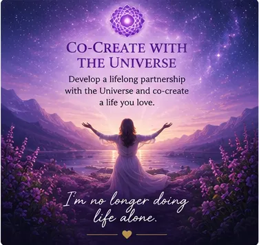 Co-Create with the Universe course about inner guidance, discernment, and aligned action for women