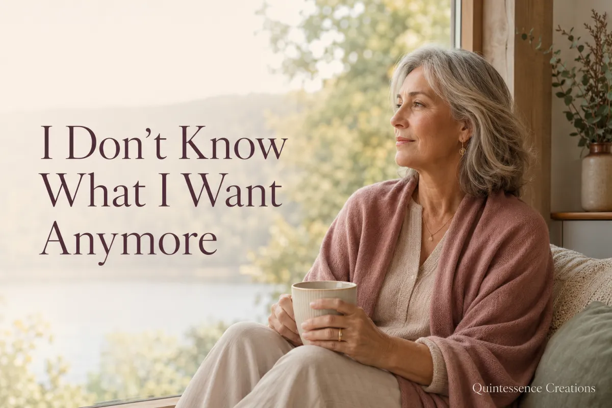 I Don’t Know What I Want Anymore | For Women