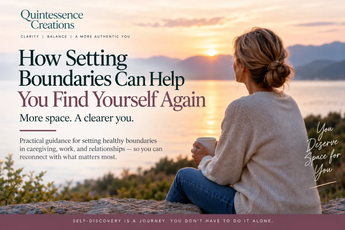 How Setting Boundaries Can Help You Find Yourself Again