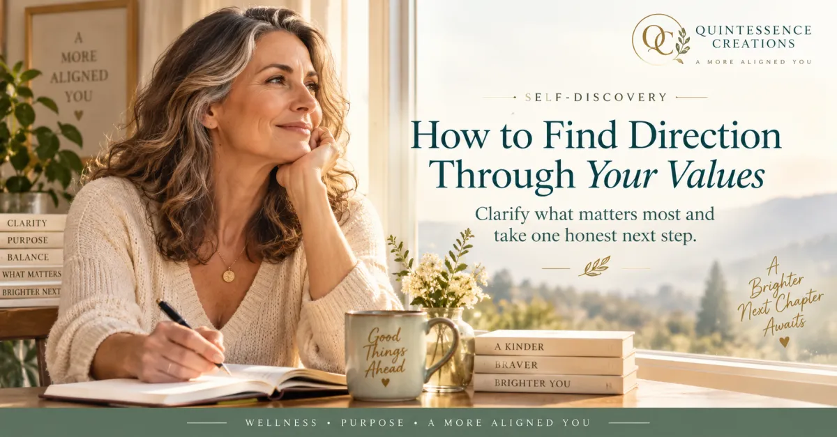 How to Find Direction Through Your Values in Midlife