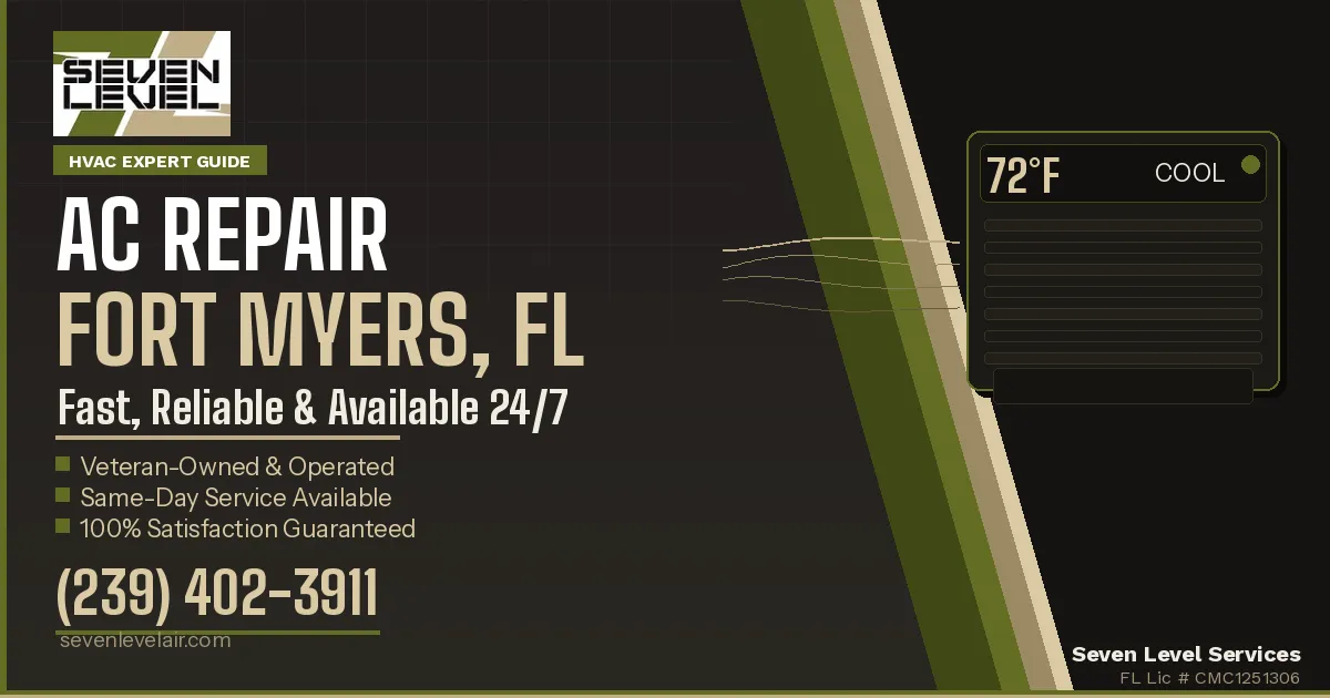 AC Repair Fort Myers FL: Expert HVAC Service When You Need It Most