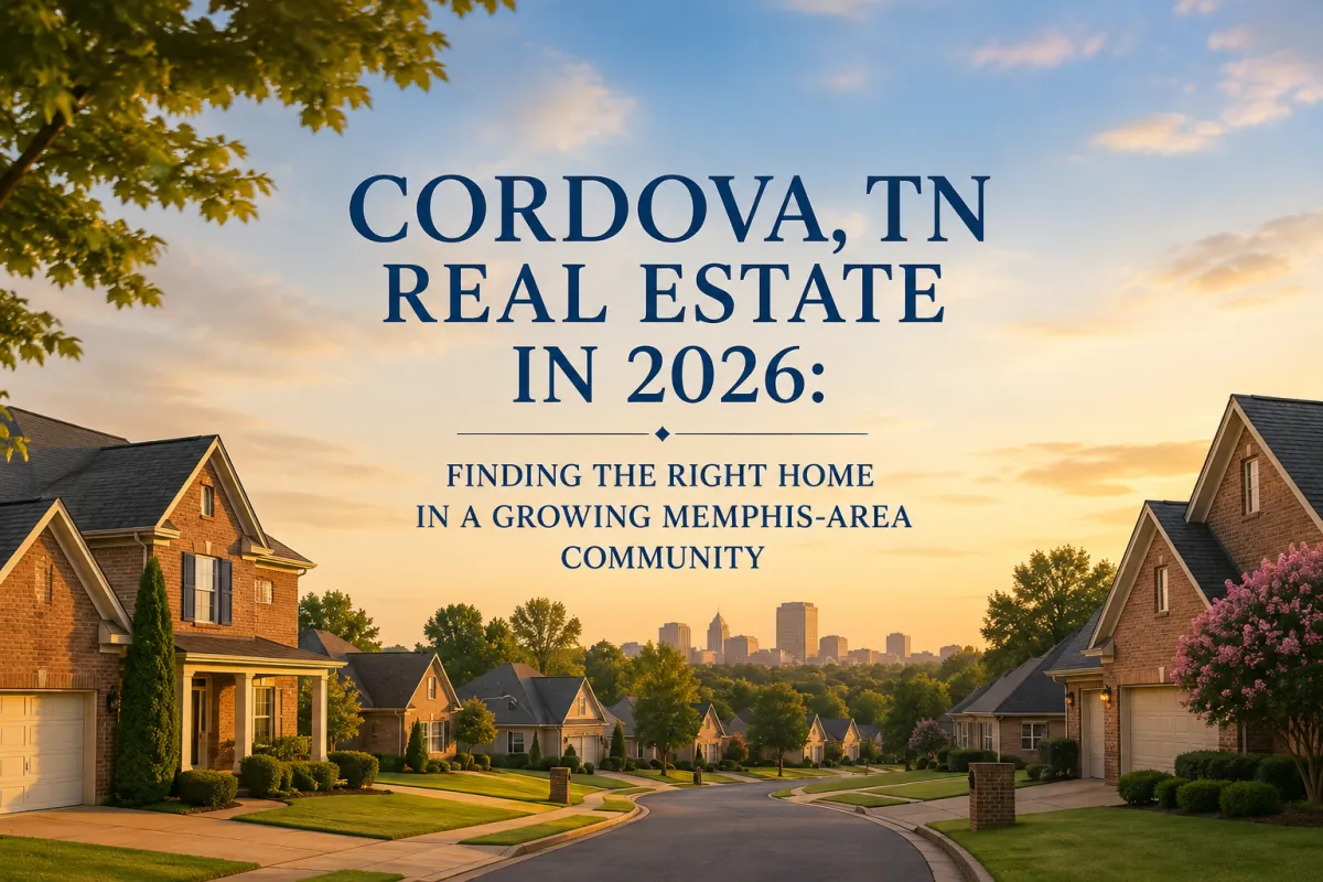 Cordova TN real estate homes and growing Memphis-area community in 2026