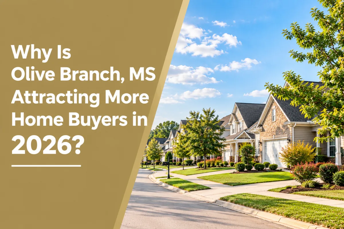 Olive Branch MS homes and residential neighborhood for buyers in 2026