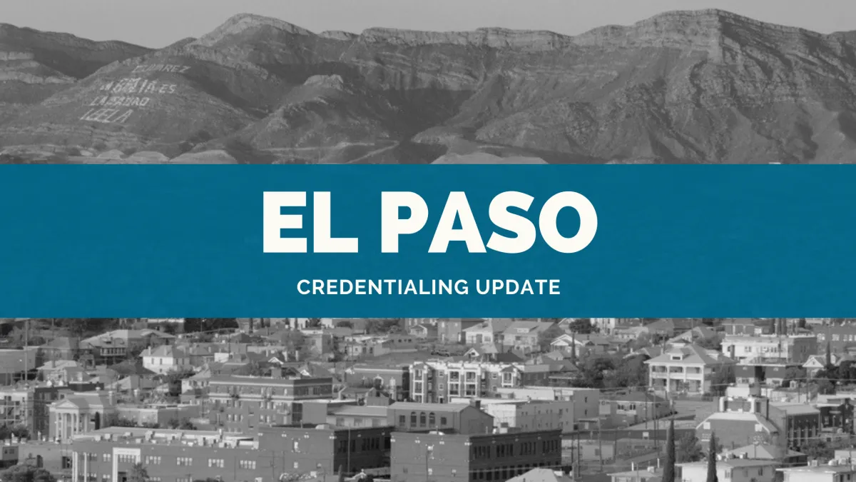 El Paso Region MCO Updates