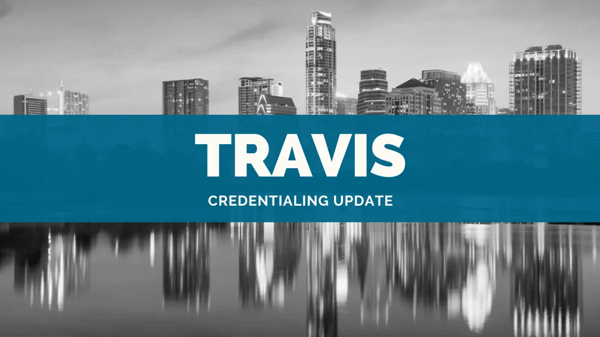 Travis Region MCO Updates