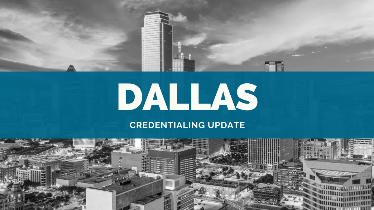 Dallas Region MCO Updates