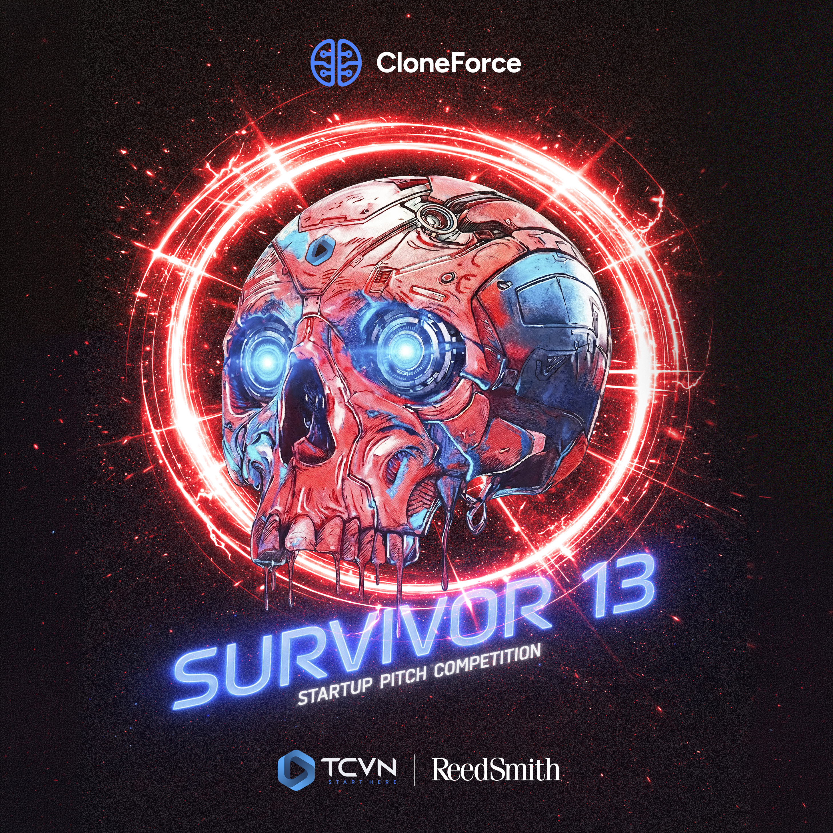 TCVN & CloneForce bring Agentic AI Pitch to Survivor 13 at Octane's OC Innovation Week at UCI