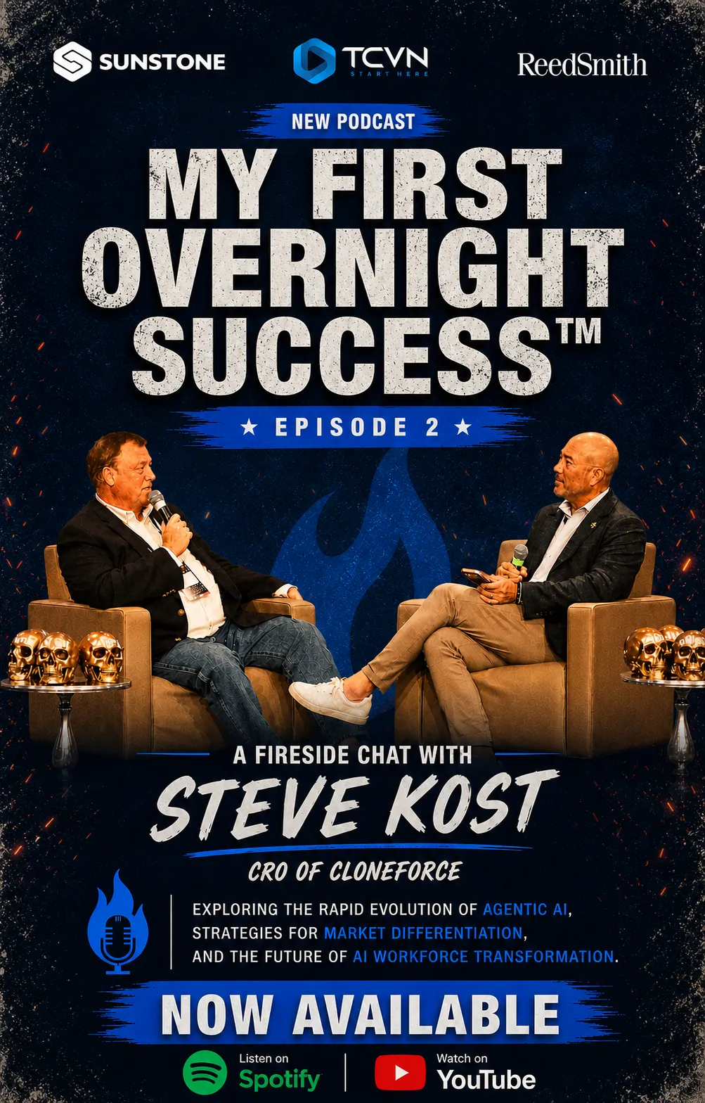 My First Overnight Success Episode 2, fireside chat with Steve Kost of CloneForce