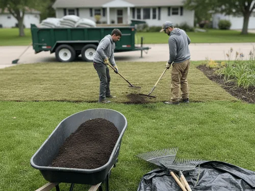 White Bear Township, MN Topsoil Addition