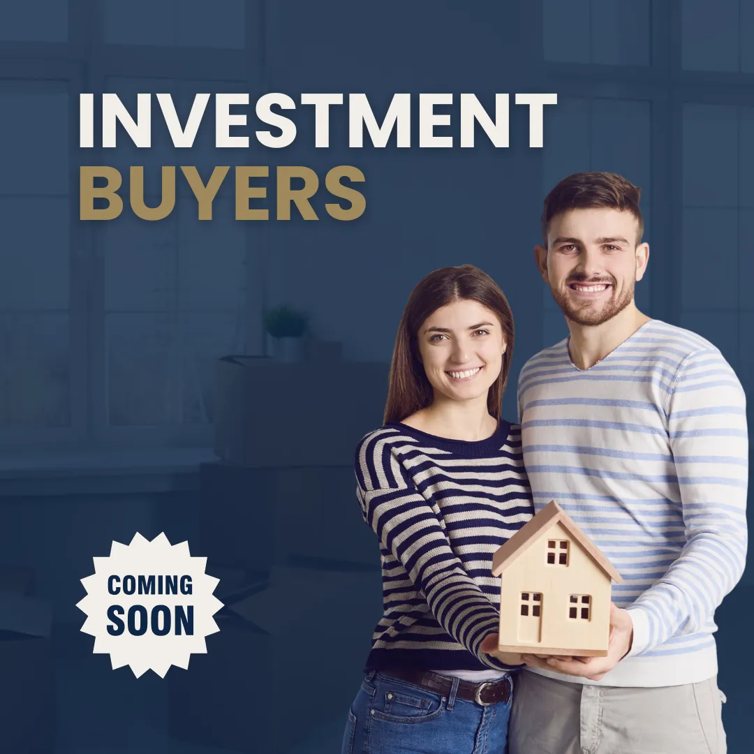 Smiling couple in a home, promoting EstateSeeker.ai’s free course for property investors looking to grow their portfolio and build wealth through smart real estate decisions