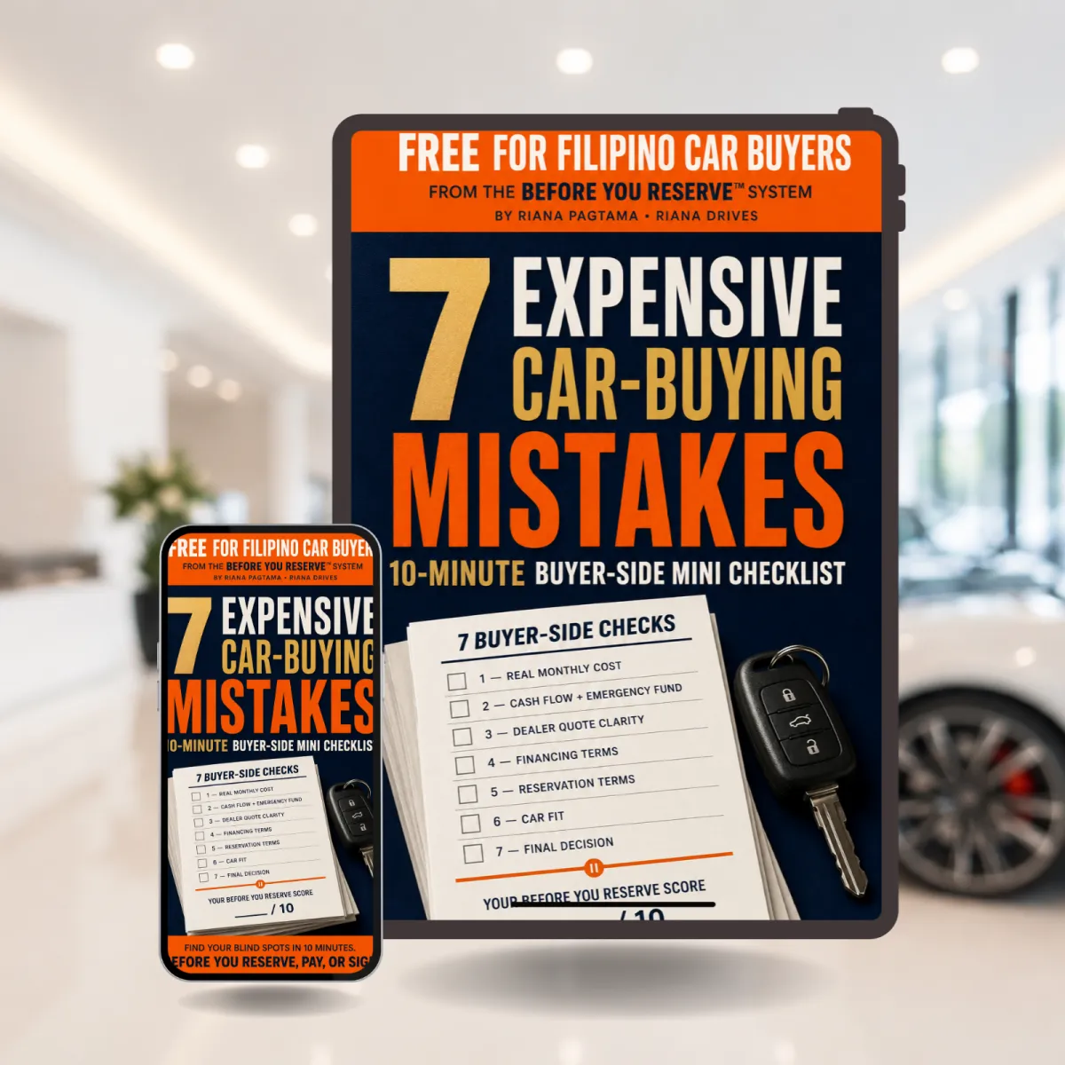 7 Expensive Car-Buying Mistakes Checklist Cover