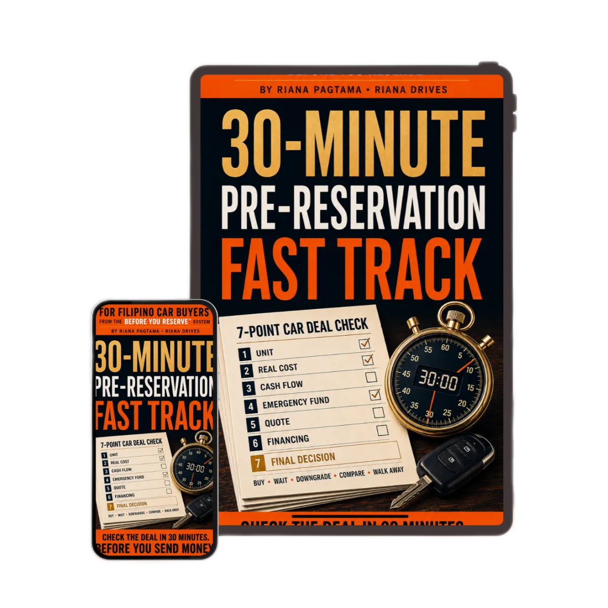 Before You Reserve Product Toolkit Mockup