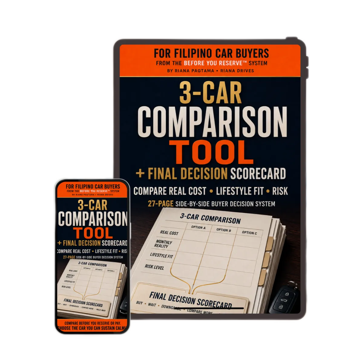 Before You Reserve Product Toolkit Mockup