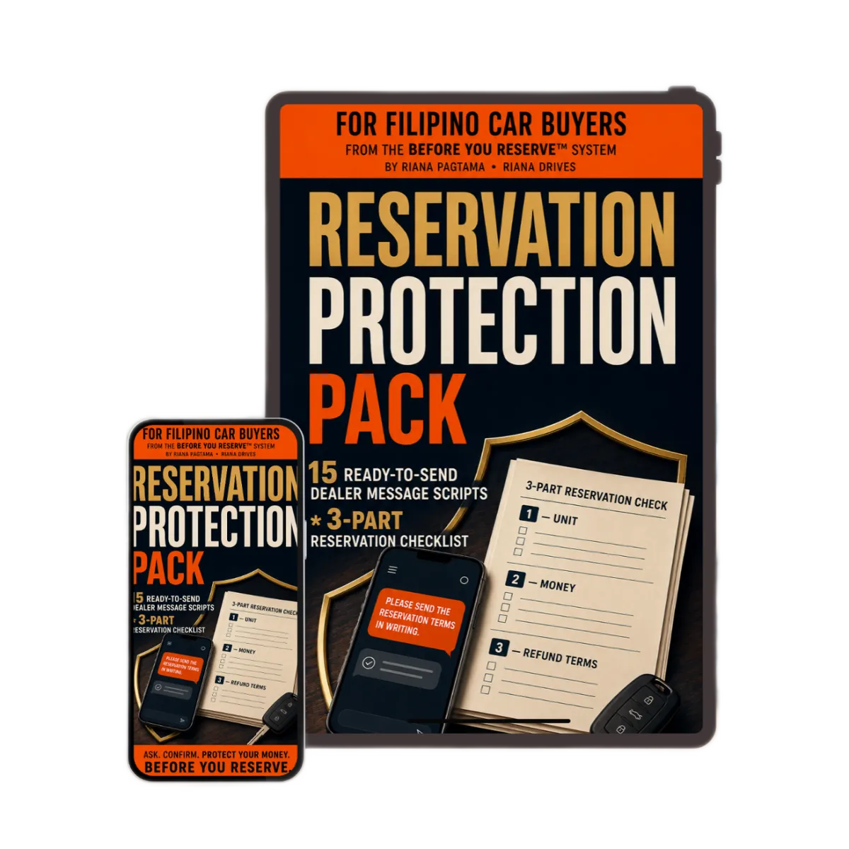 Before You Reserve Product Toolkit Mockup