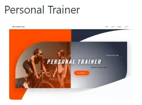 DesignAdict Templates - Personal Trainer