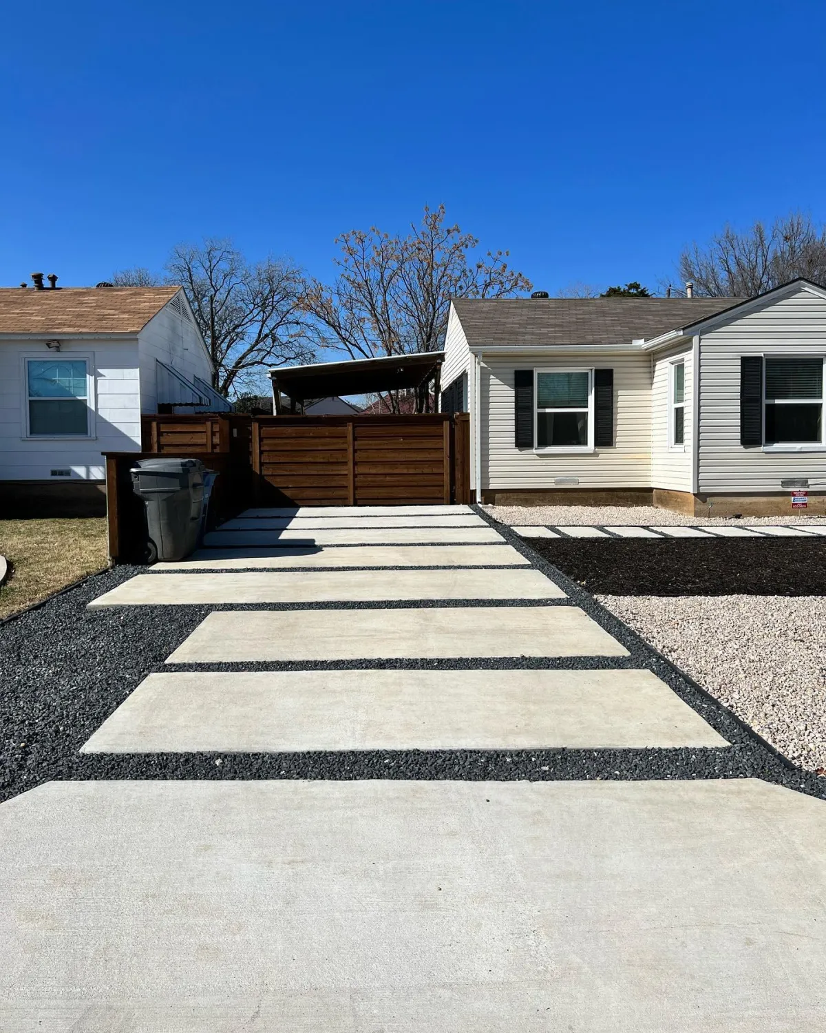 Carrolton, Texas Driveway Installation