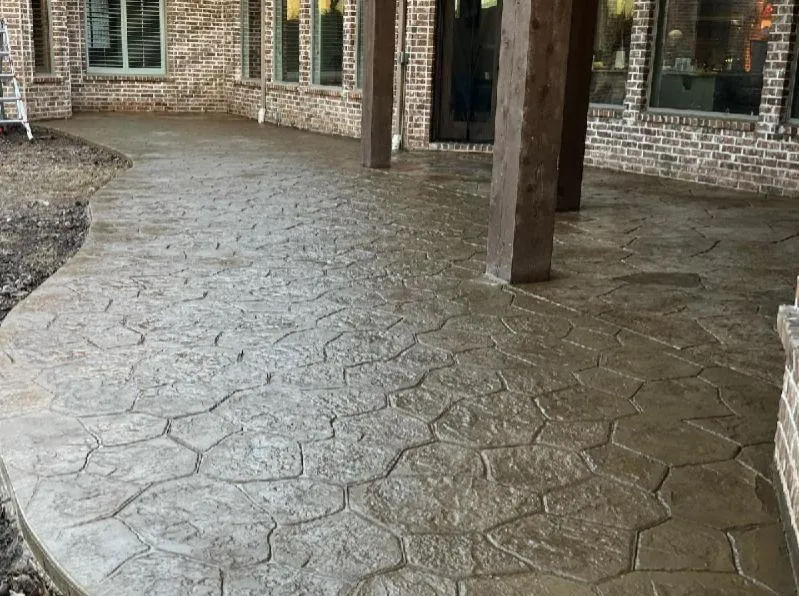 Stamped Concrete in Dallas, Texas