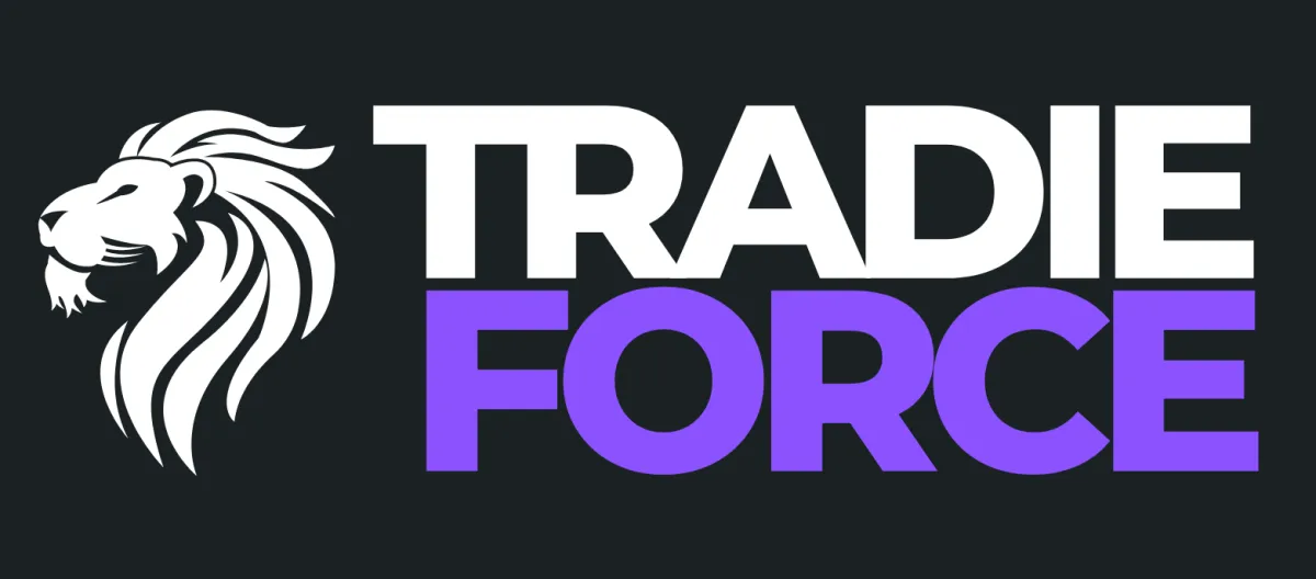 tradie force logo for websites