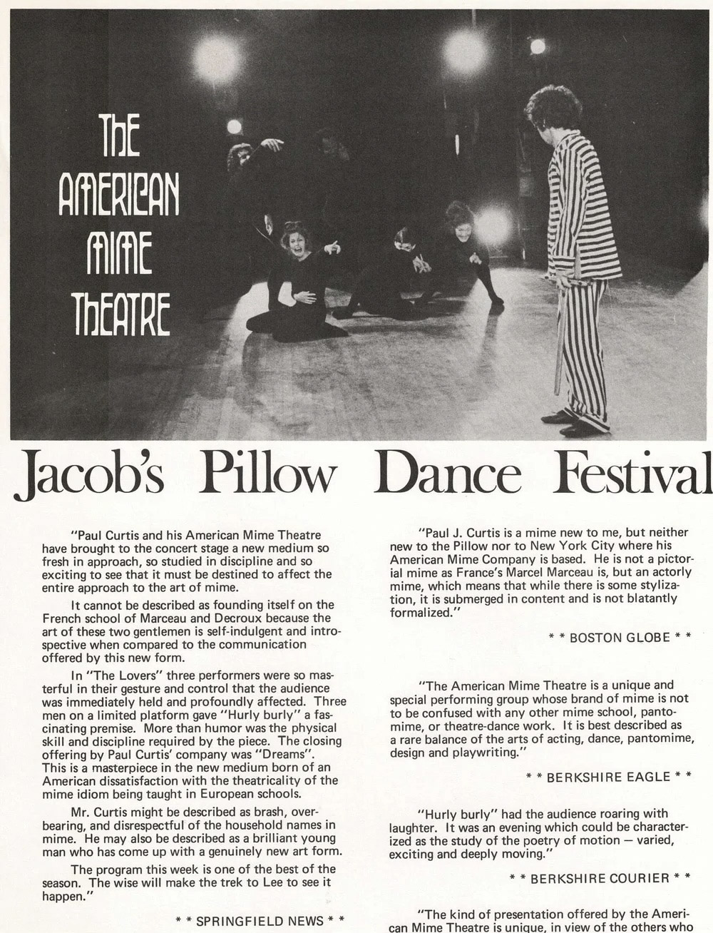 AMT JACOB'S PILLOW REVIEW