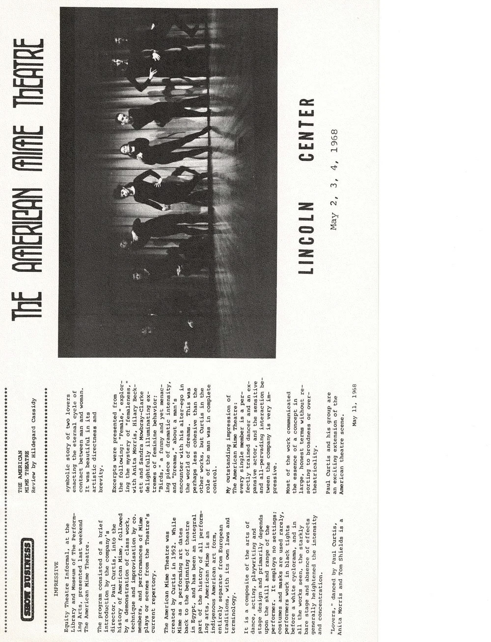 AMT LINCOLN CENTER REVIEW