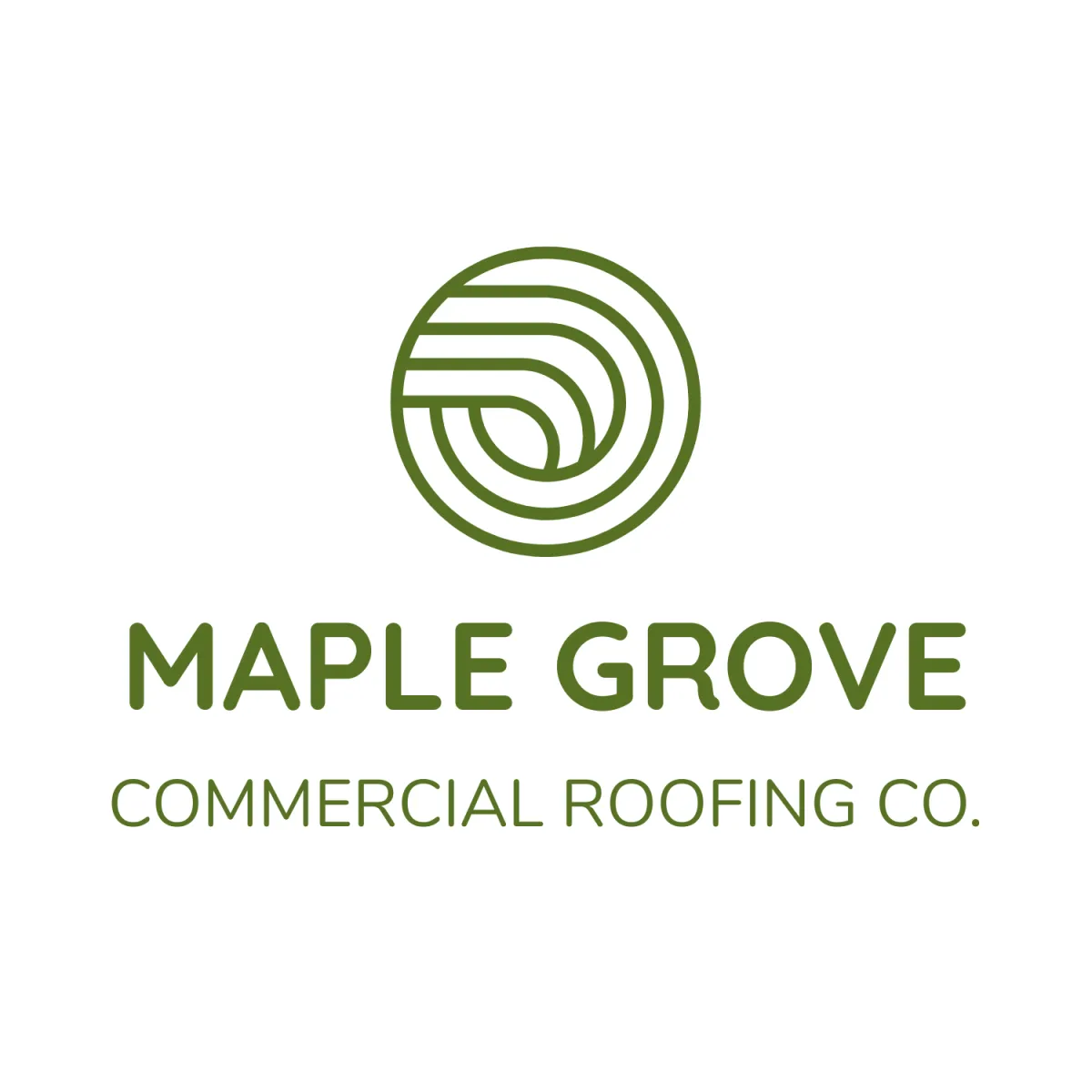 Maple Grove Commercial Roofing Co. Logo