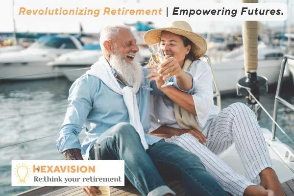 Canadian Couple enjoying retirement moments on a boat