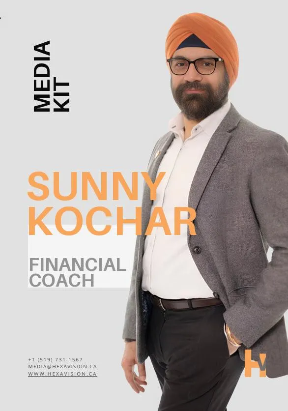 Download Sunny Kochar’s official media kit – founder of Hexavision, Canadian financial freedom expert and keynote speaker