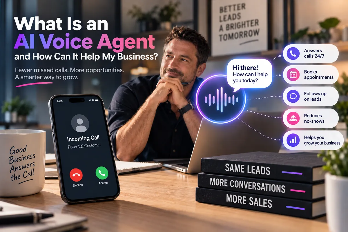 What Is an AI Voice Agent? A Simple Guide for Business Owners