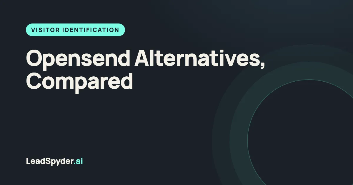 Opensend Alternatives: Pricing and Review (October 2026)
