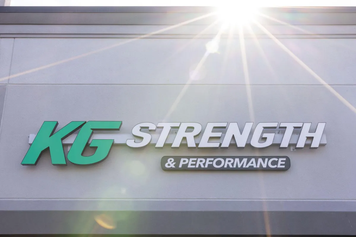 Photo of KG Strength & Performance sign