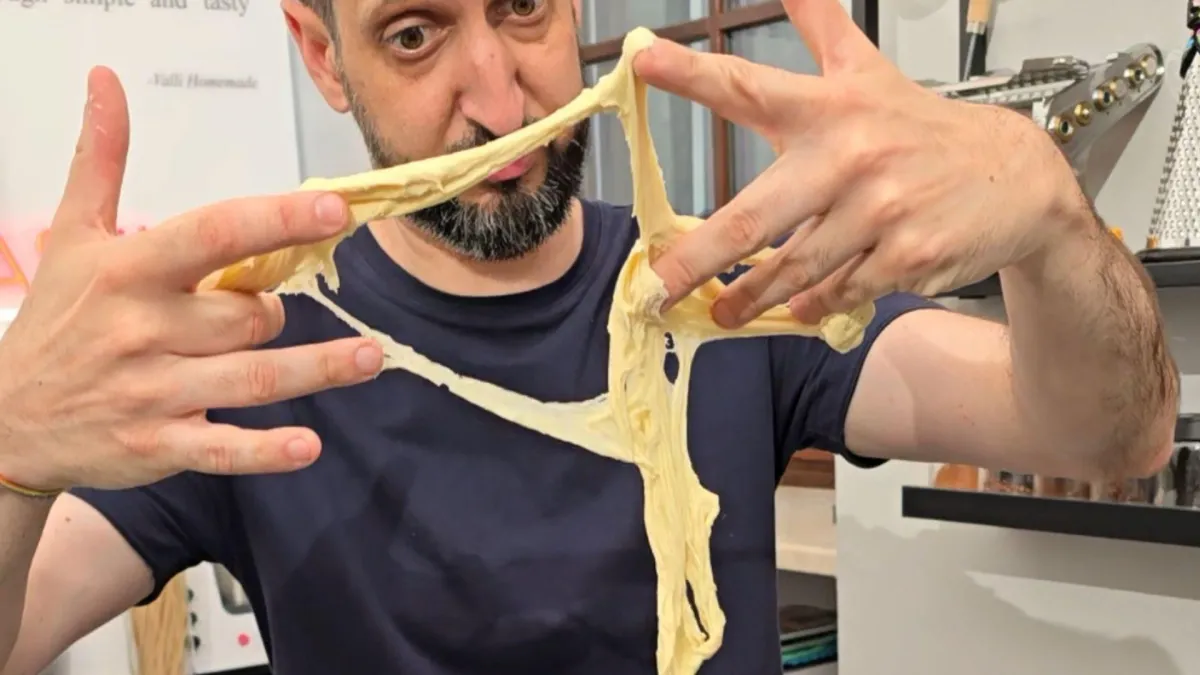 one of the problems with the egg free pasta dough