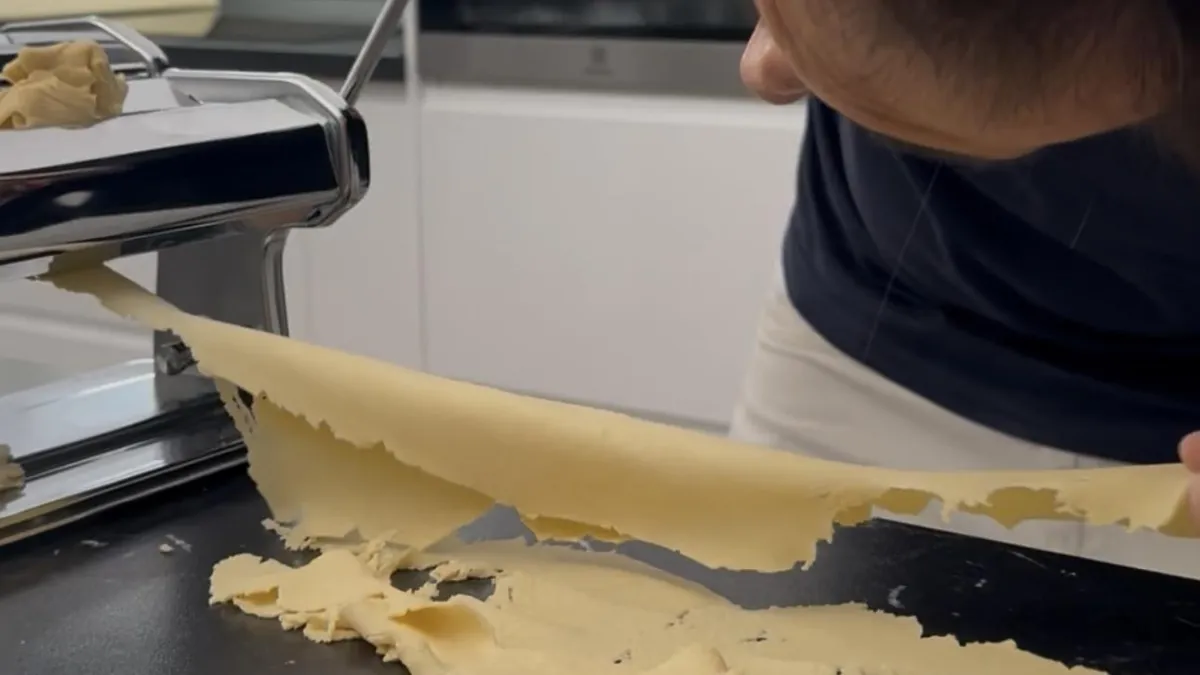 one of the problems with the egg pasta dough
