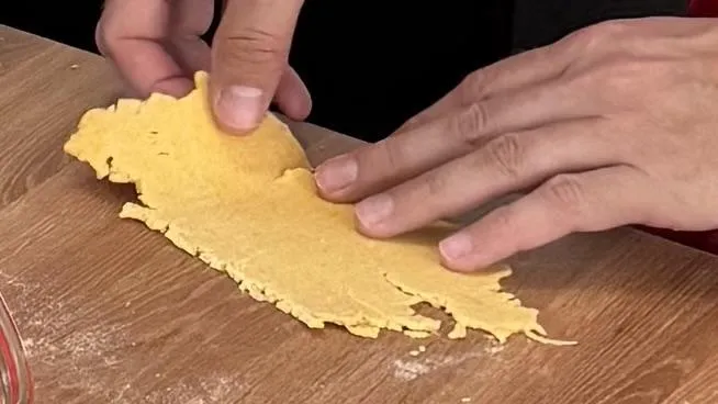 one of the problems with the gluten free pasta dough