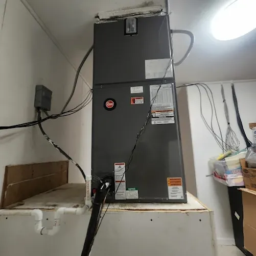 Professional air conditioner installation service at a home in Purvis, MS