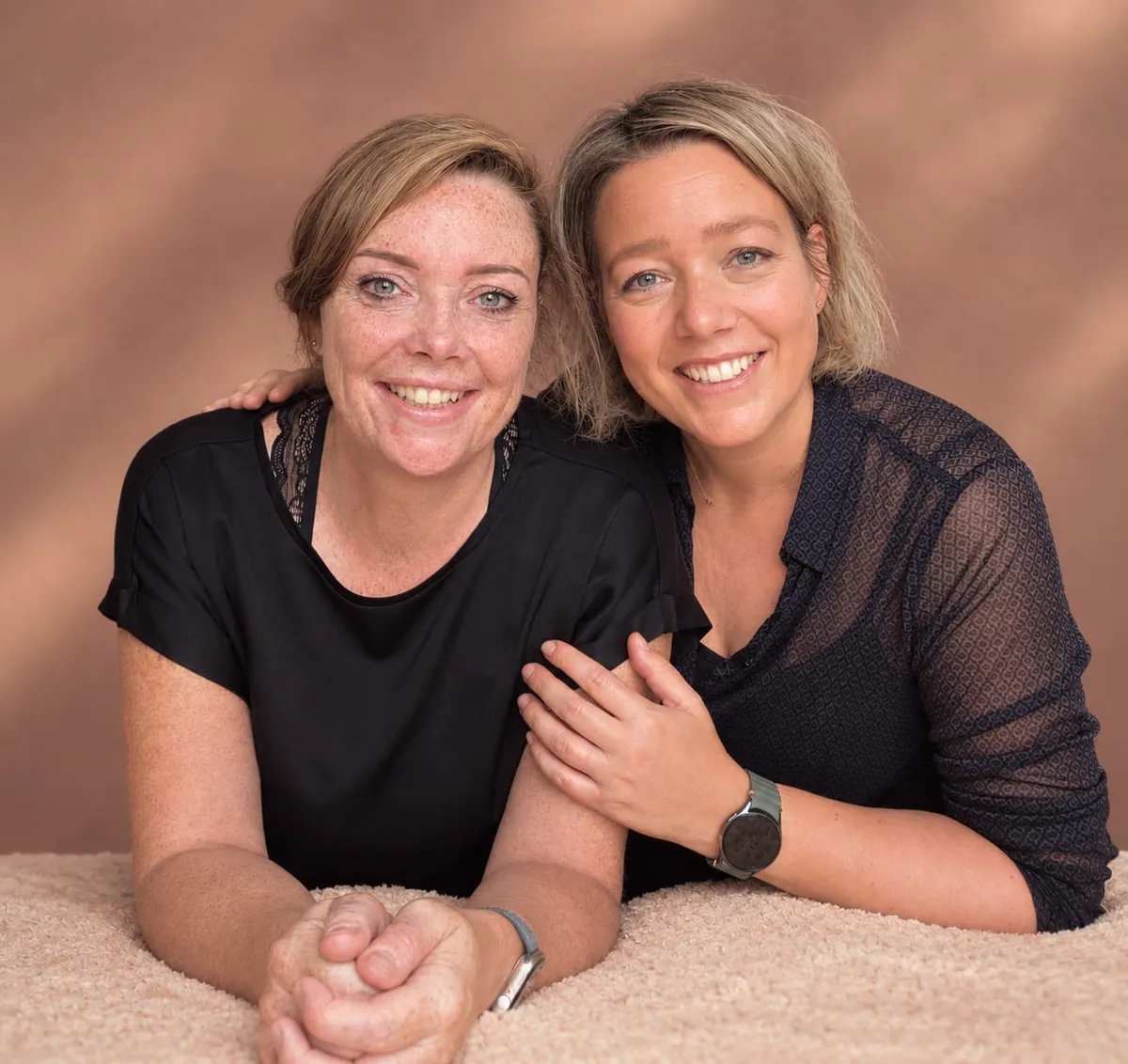 Massage en fotografie, Laura en Myrtha