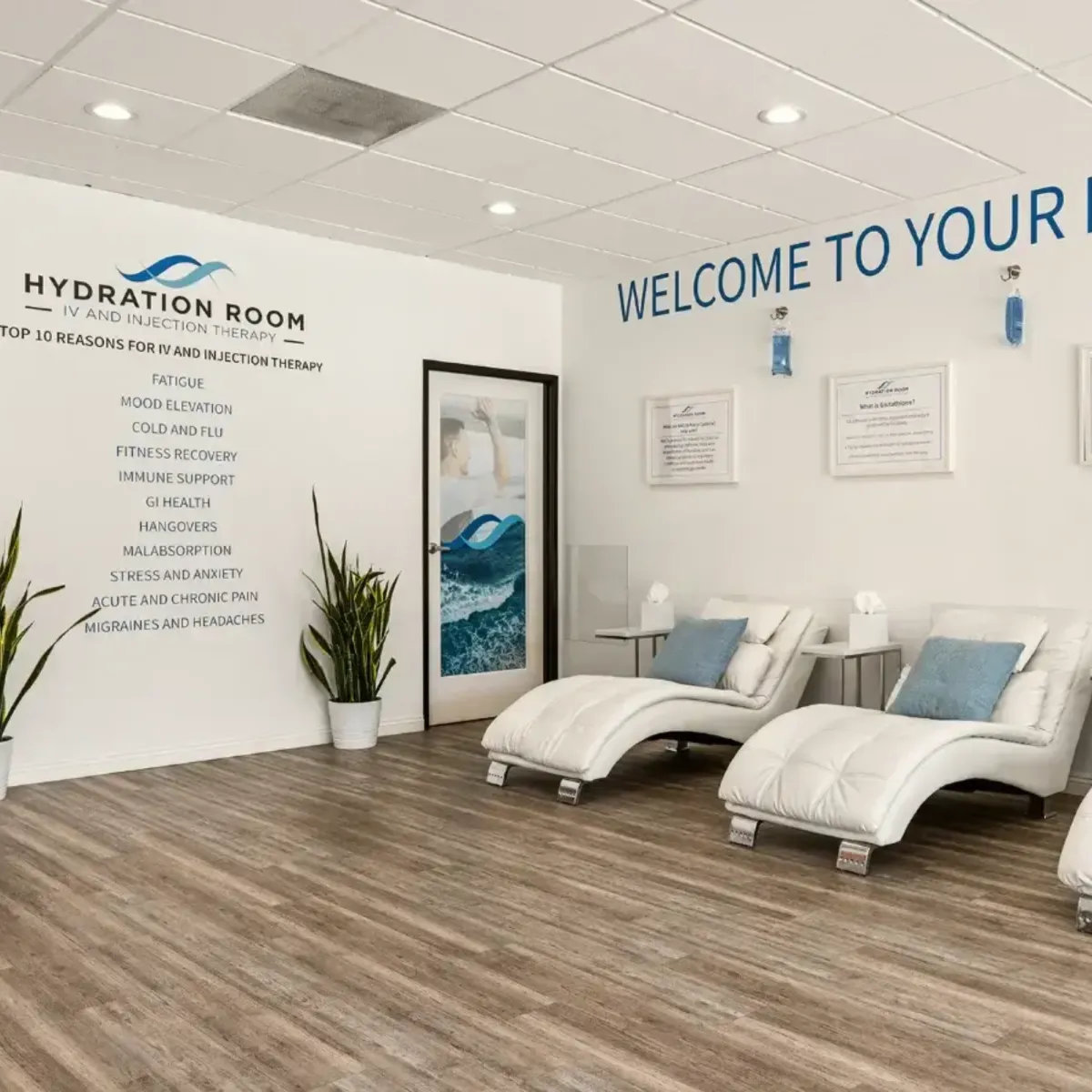 IV Therapy Treatment room