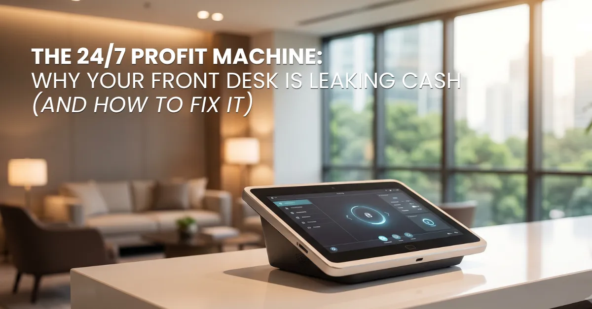 The 24/7 Profit Machine: Why Your Front Desk Is Leaking Cash (And How to Fix It)