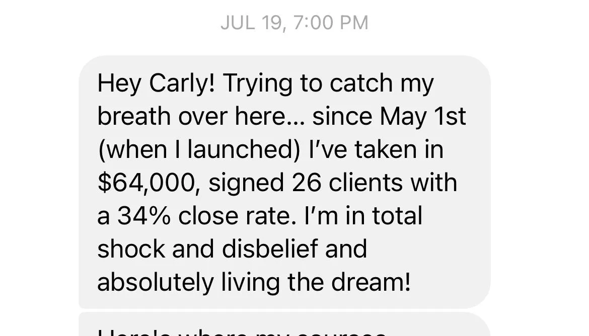 carly hill coaching review