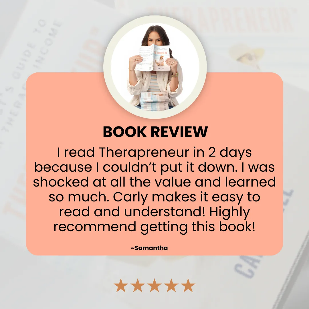 THERAPRENEUR book review