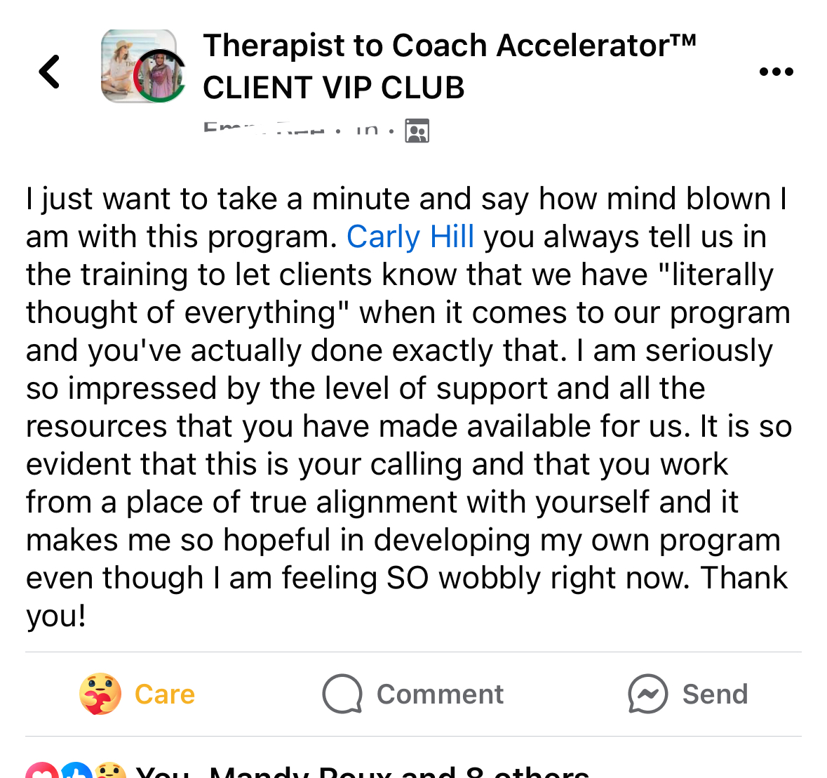 Therapist to Coach Accelerator