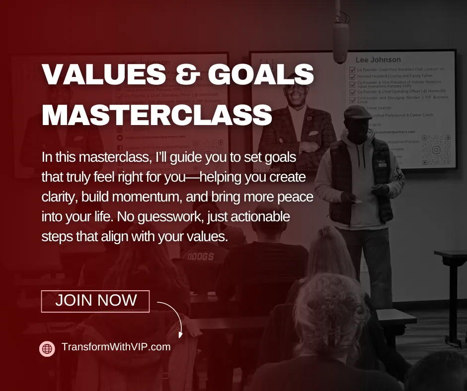 VIP Coach - Values & Goas Masterclass