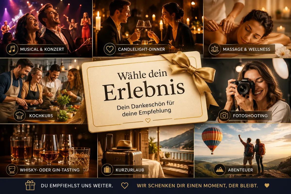 Erlebnis deiner Wahl