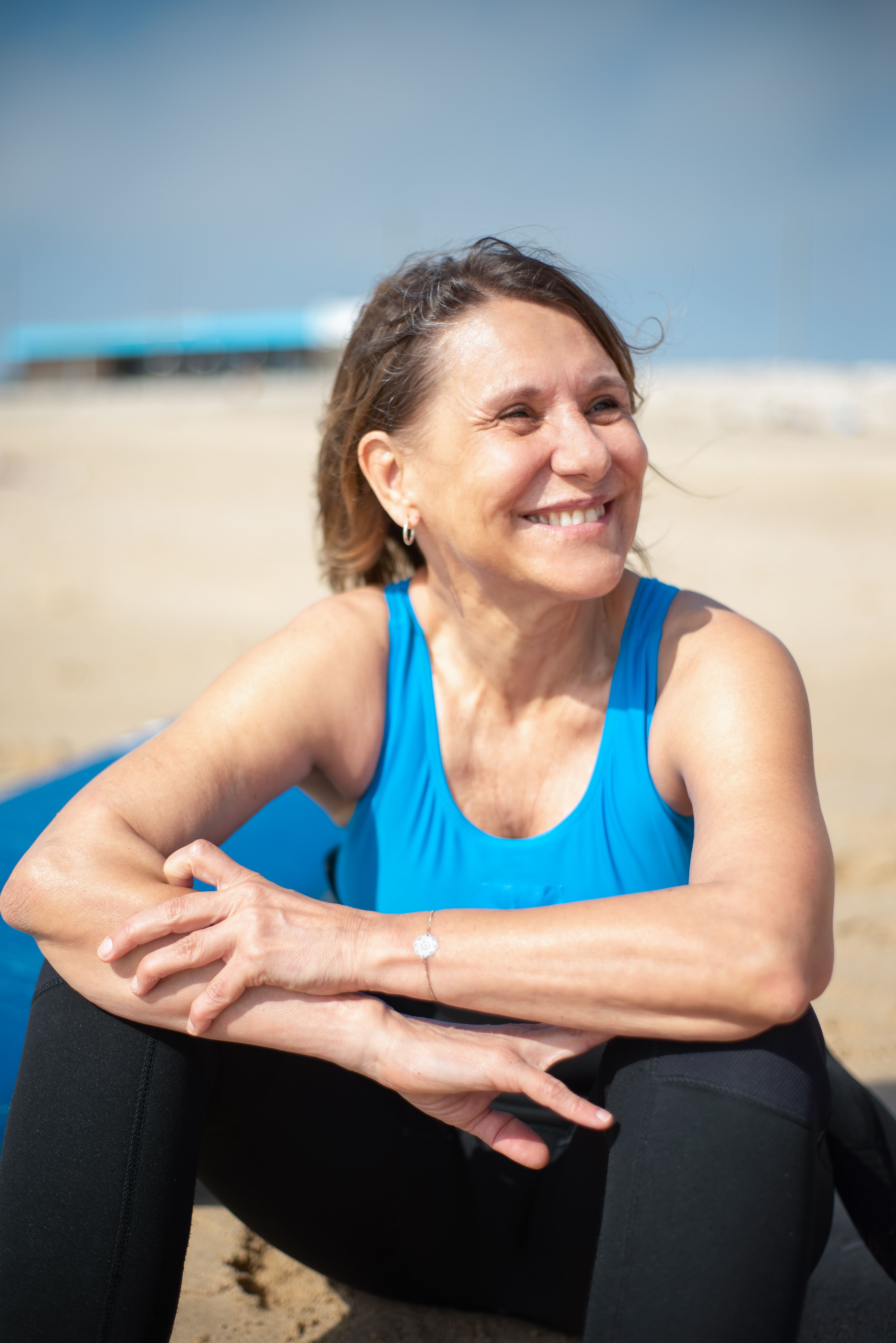 Healthy woman who has oveme autoimmune disease.o