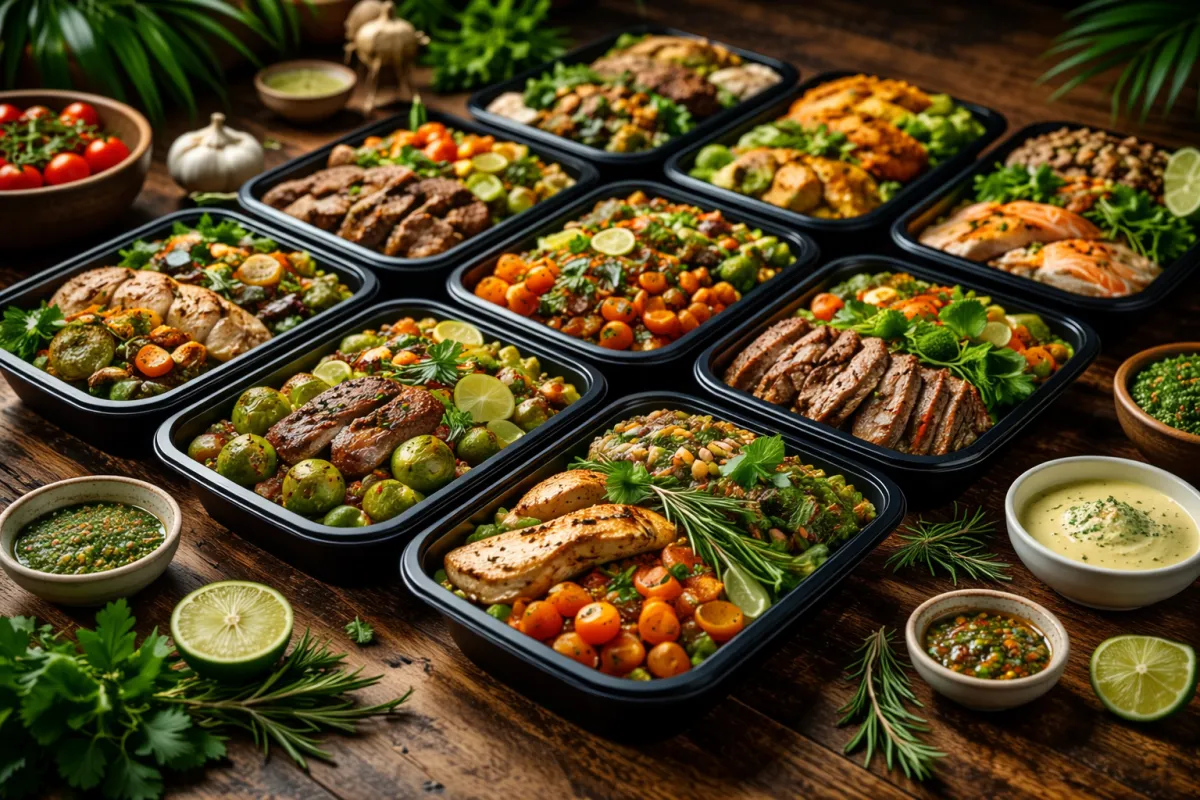 Cinematic mountain valley at Longevity Farms